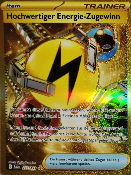 Hochwertiger Energie-Zugewinn 277/193 - Secret Rare